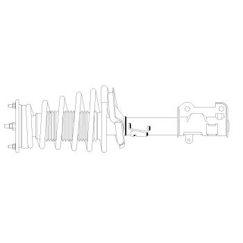 GSP 813033 Suspension Strut and Coil Spring Assembly product image 1 of 1