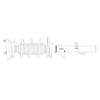 GSP 883311 Suspension Strut and Coil Spring Assembly product image 1 of 1