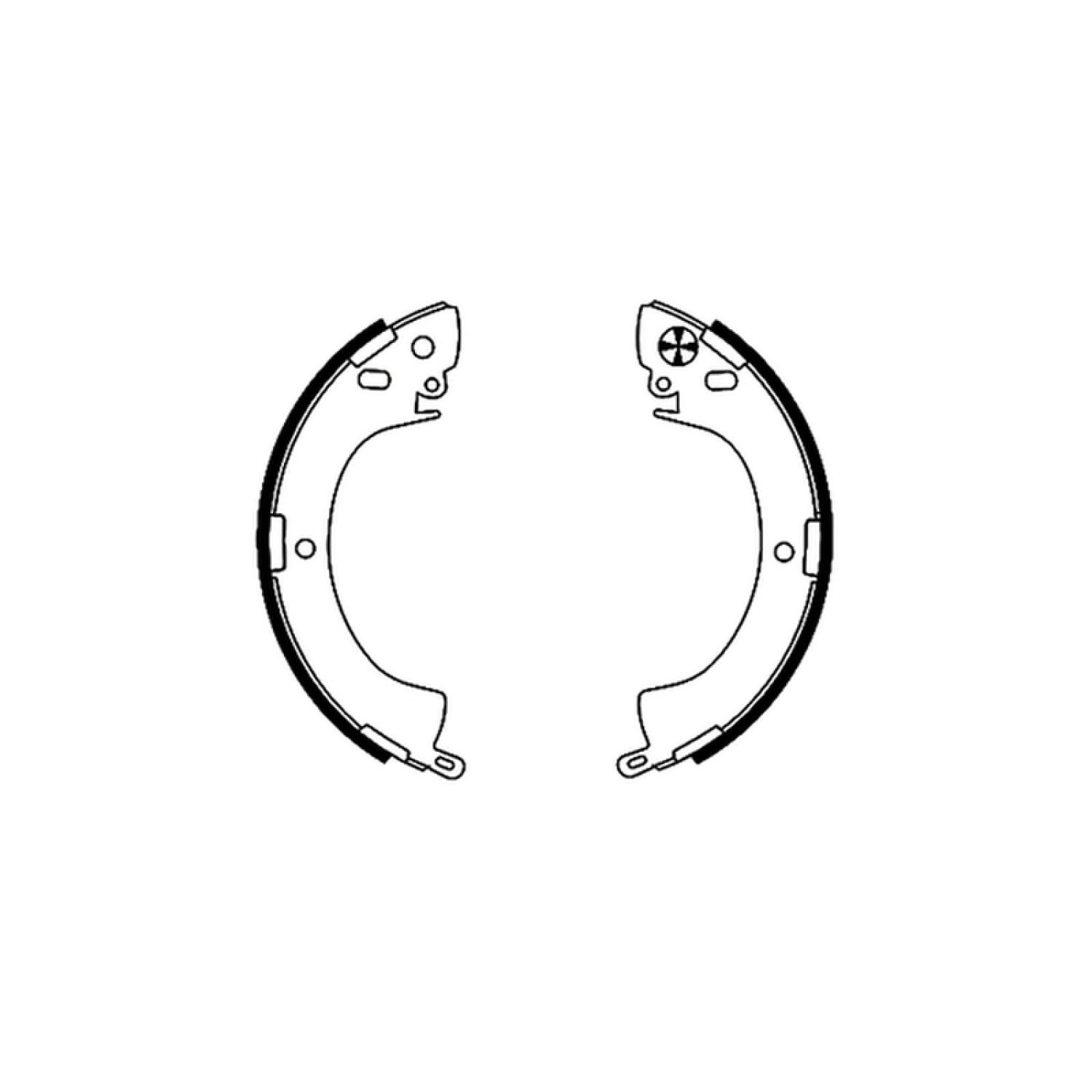 Hella Pagid 355000821 - Drum Brake Shoe Hella Pagid 355000821 Drum Brake Shoe product image 1 of 1