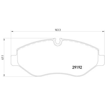 Hella Pagid 355005521 Disc Brake Pad product image 4 of 4