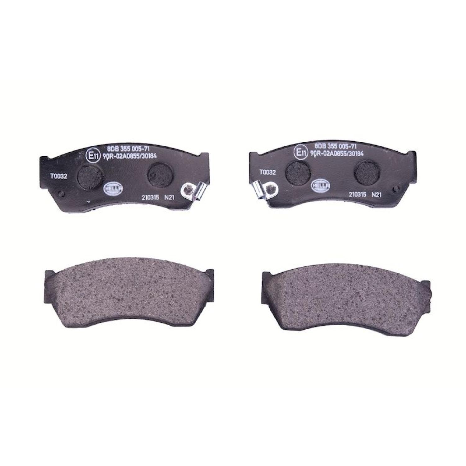 Hella Pagid 355005711 - Disc Brake Pad Hella Pagid 355005711 Disc Brake Pad product image 2 of 5