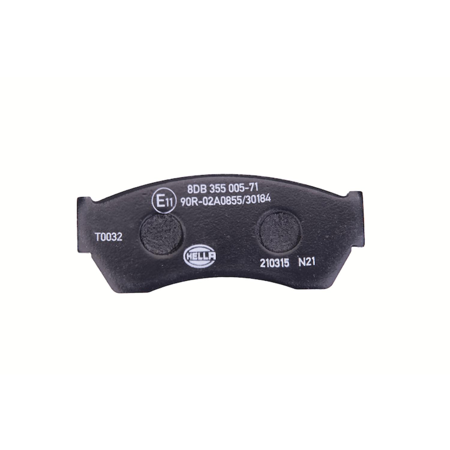 Hella Pagid 355005711 - Disc Brake Pad Hella Pagid 355005711 Disc Brake Pad product image 3 of 5