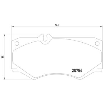 Hella Pagid 355006061 Disc Brake Pad product image 4 of 4