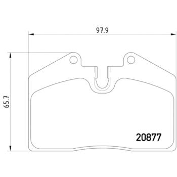 Hella Pagid 355006351 - Disc Brake Pad Hella Pagid 355006351 Disc Brake Pad product image 4 of 4