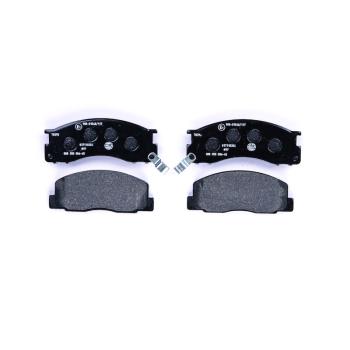 Hella Pagid 355006451 Disc Brake Pad product image 2 of 3