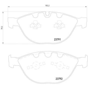 Hella Pagid 355006551 - Disc Brake Pad Hella Pagid 355006551 Disc Brake Pad product image 4 of 4