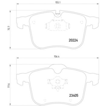 Hella Pagid 355006561 - Disc Brake Pad Hella Pagid 355006561 Disc Brake Pad product image 4 of 4