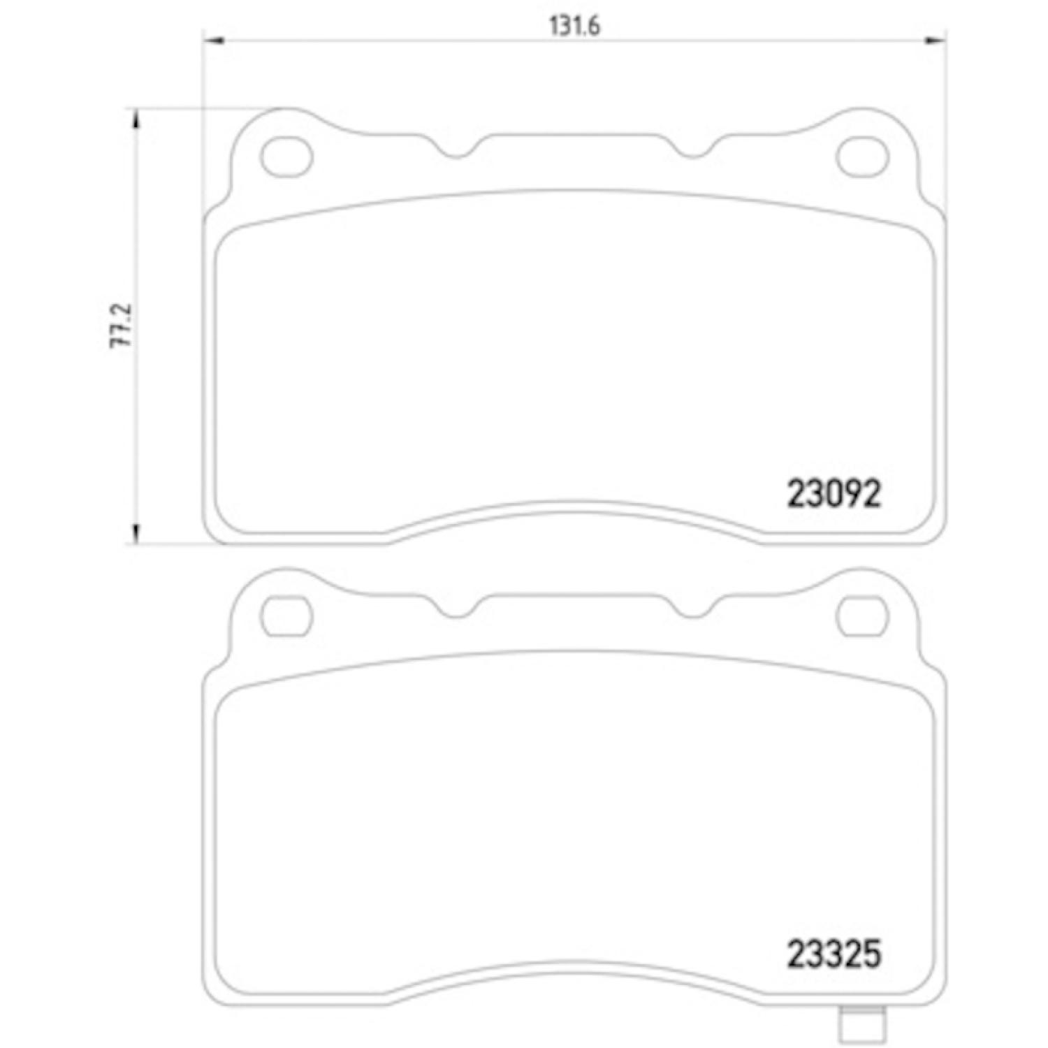 Hella Pagid 355006601 - Disc Brake Pad Hella Pagid 355006601 Disc Brake Pad product image 4 of 4