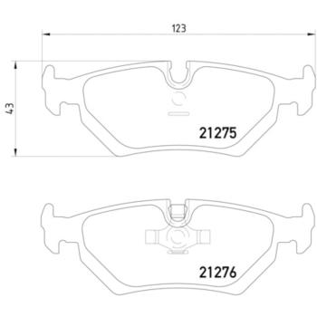 Hella Pagid 355006841 Disc Brake Pad product image 4 of 4