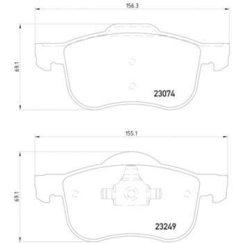 Hella Pagid 355006851 Disc Brake Pad product image 4 of 4