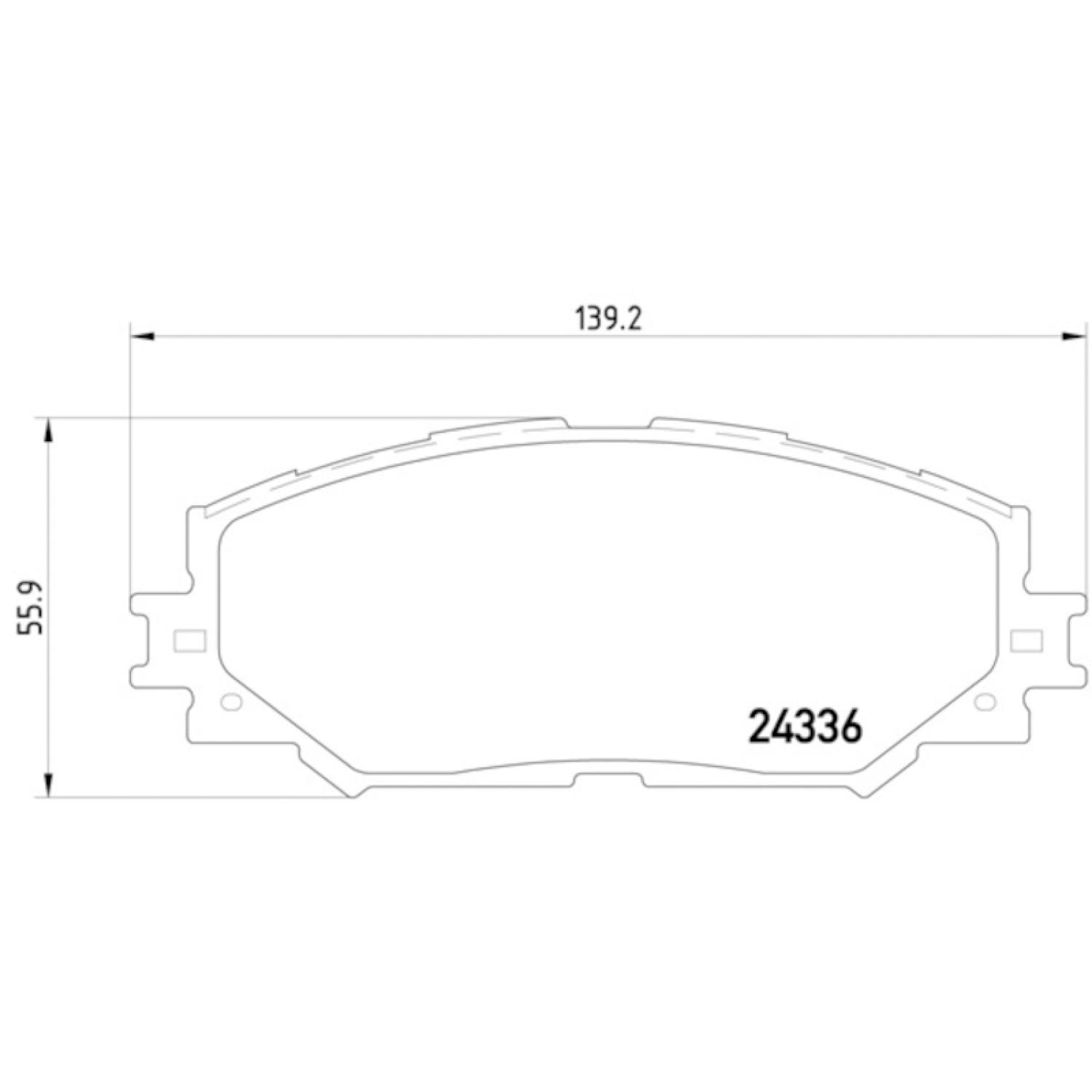 Hella Pagid 355006861 - Disc Brake Pad Hella Pagid 355006861 Disc Brake Pad product image 4 of 4