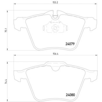 Hella Pagid 355006891 Disc Brake Pad product image 3 of 4