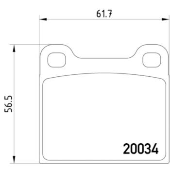 Hella Pagid 355007021 Disc Brake Pad product image 4 of 4