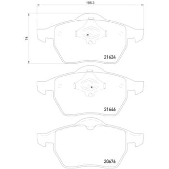 Hella Pagid 355007881 Disc Brake Pad product image 4 of 4