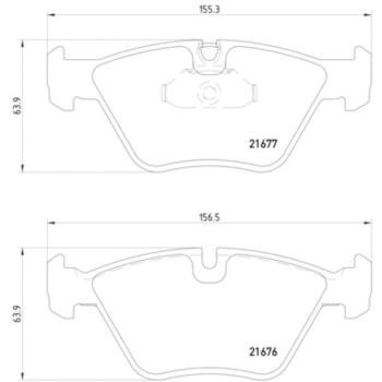 Hella Pagid 355007961 Disc Brake Pad product image 4 of 4
