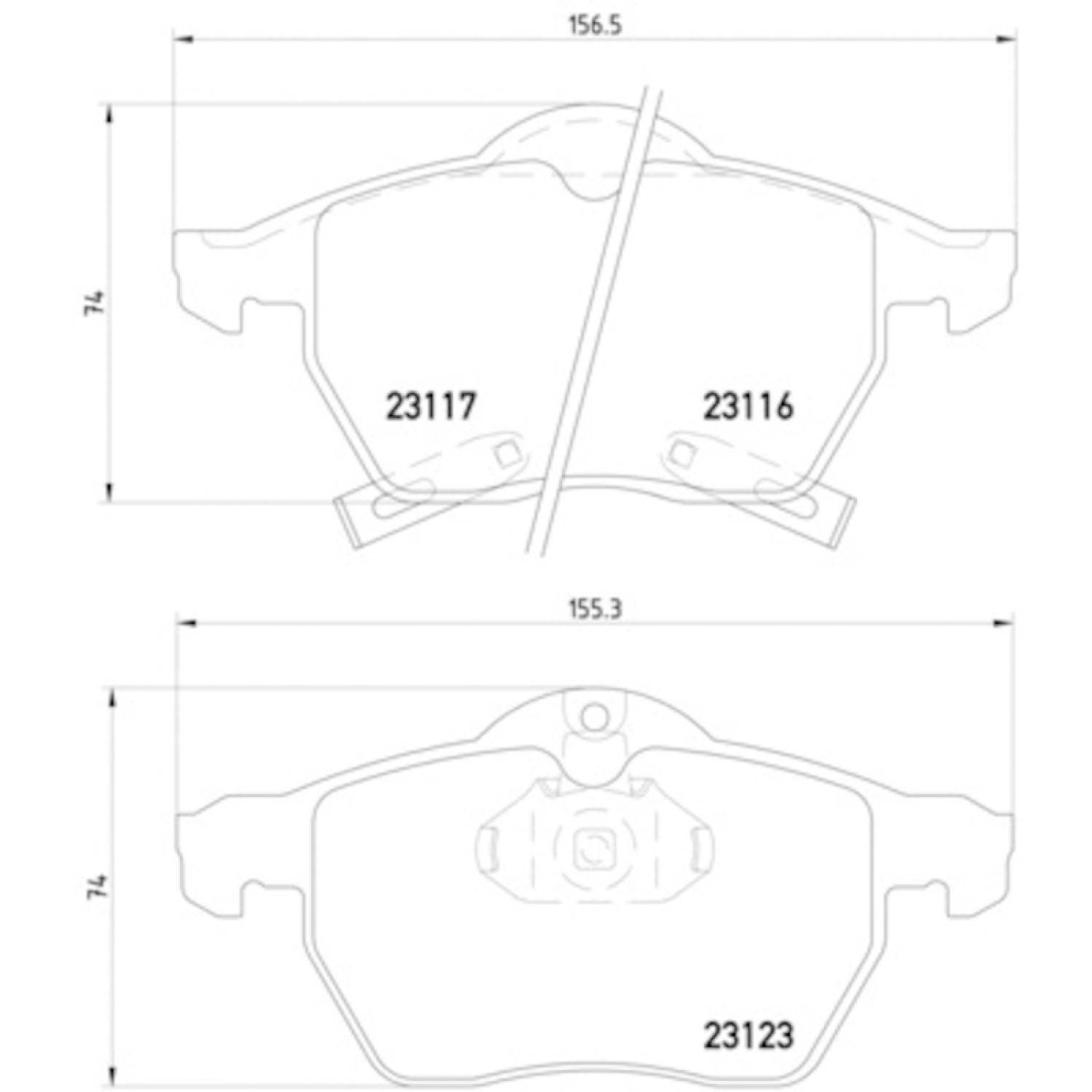 Hella Pagid 355008141 - Disc Brake Pad Hella Pagid 355008141 Disc Brake Pad product image 4 of 4