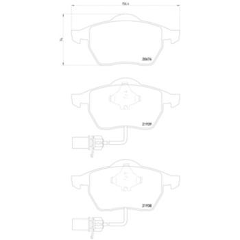 Hella Pagid 355008411 - Disc Brake Pad Hella Pagid 355008411 Disc Brake Pad product image 4 of 4
