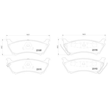 Hella Pagid 355008671 Disc Brake Pad product image 4 of 4