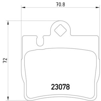 Hella Pagid 355008711 Disc Brake Pad product image 4 of 4