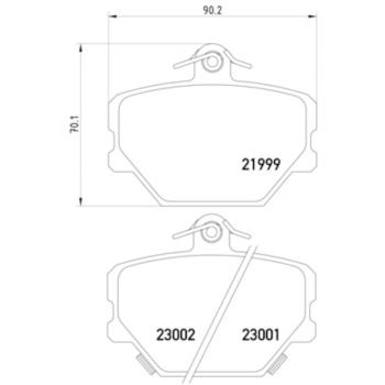 Hella Pagid 355008721 Disc Brake Pad product image 4 of 4