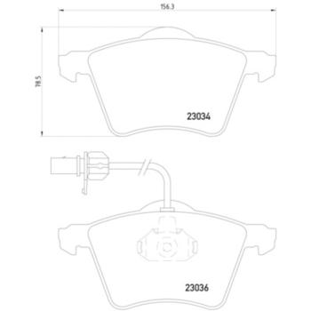 Hella Pagid 355008771 Disc Brake Pad product image 4 of 4