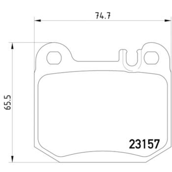 Hella Pagid 355008831 - Disc Brake Pad Hella Pagid 355008831 Disc Brake Pad product image 4 of 4