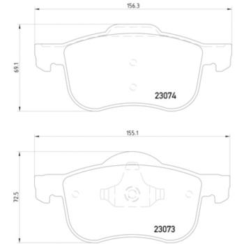 Hella Pagid 355008851 - Disc Brake Pad Hella Pagid 355008851 Disc Brake Pad product image 4 of 4