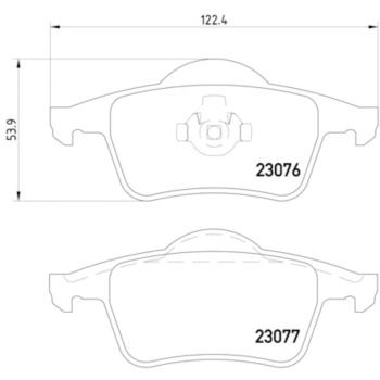 Hella Pagid 355008871 Disc Brake Pad product image 4 of 4