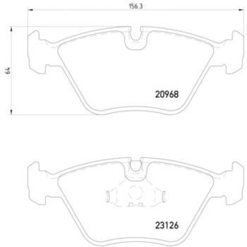 Hella Pagid 355008971 Disc Brake Pad product image 4 of 4
