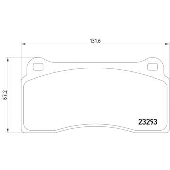 Hella Pagid 355008981 Disc Brake Pad product image 4 of 4