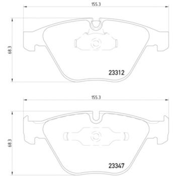 Hella Pagid 355009271 Disc Brake Pad product image 4 of 4