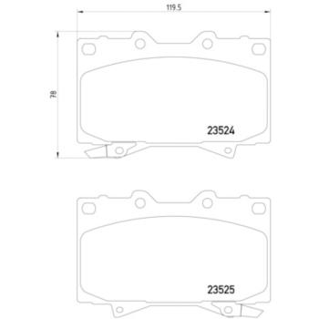 Hella Pagid 355009371 - Disc Brake Pad Hella Pagid 355009371 Disc Brake Pad product image 4 of 4