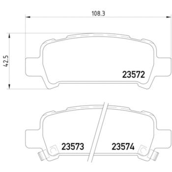 Hella Pagid 355009401 - Disc Brake Pad Hella Pagid 355009401 Disc Brake Pad product image 4 of 4