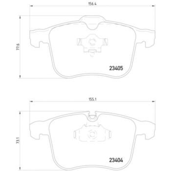 Hella Pagid 355009431 Disc Brake Pad product image 4 of 4