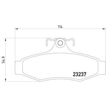 Hella Pagid 355009491 - Disc Brake Pad Hella Pagid 355009491 Disc Brake Pad product image 4 of 4