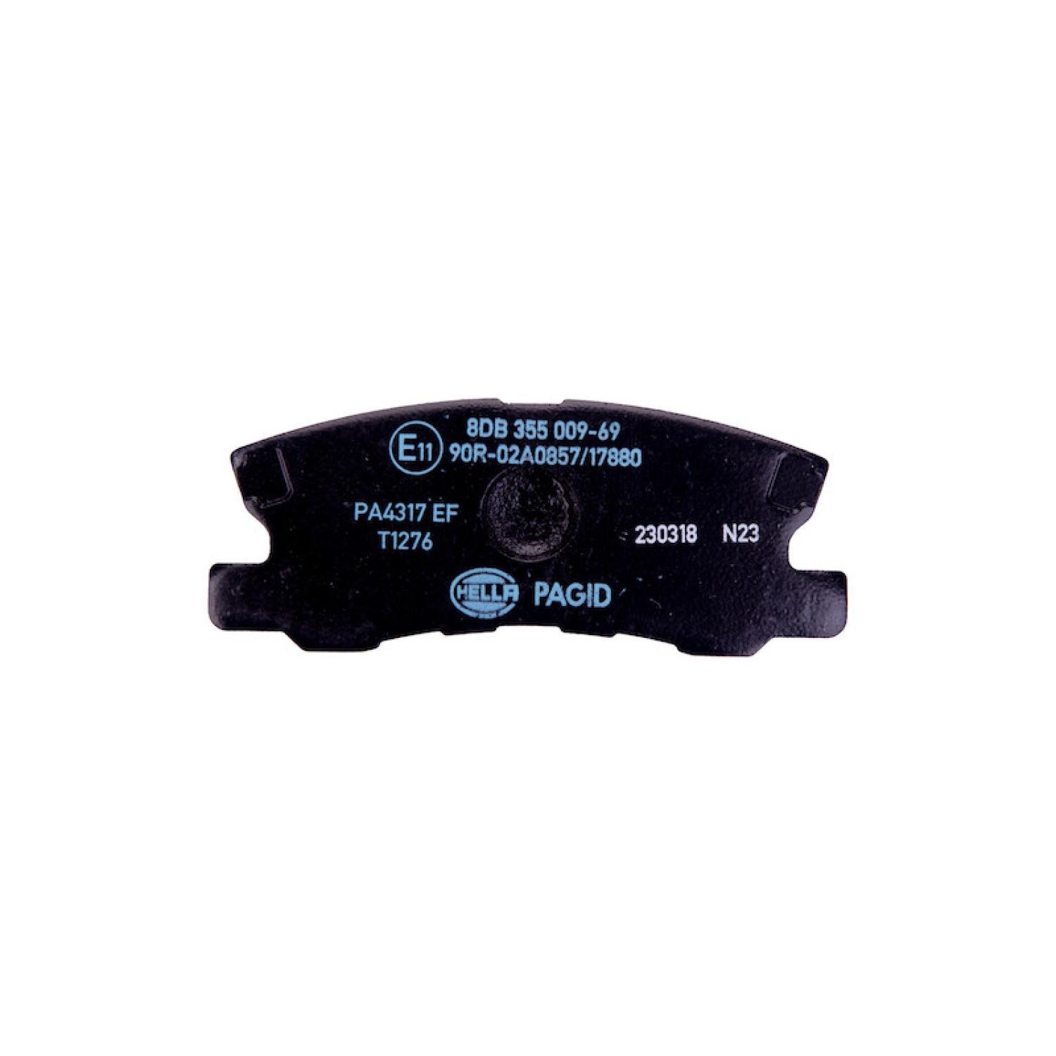 Hella Pagid 355009691 - Disc Brake Pad Hella Pagid 355009691 Disc Brake Pad product image 2 of 4