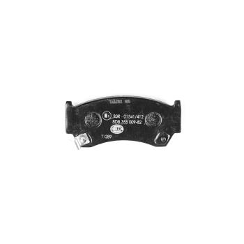 Hella Pagid 355009821 Disc Brake Pad product image 1 of 3