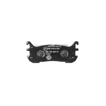 Hella Pagid 355009911 Disc Brake Pad product image 1 of 3
