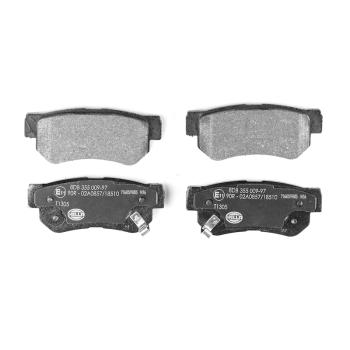 Hella Pagid 355009971 Disc Brake Pad product image 2 of 3