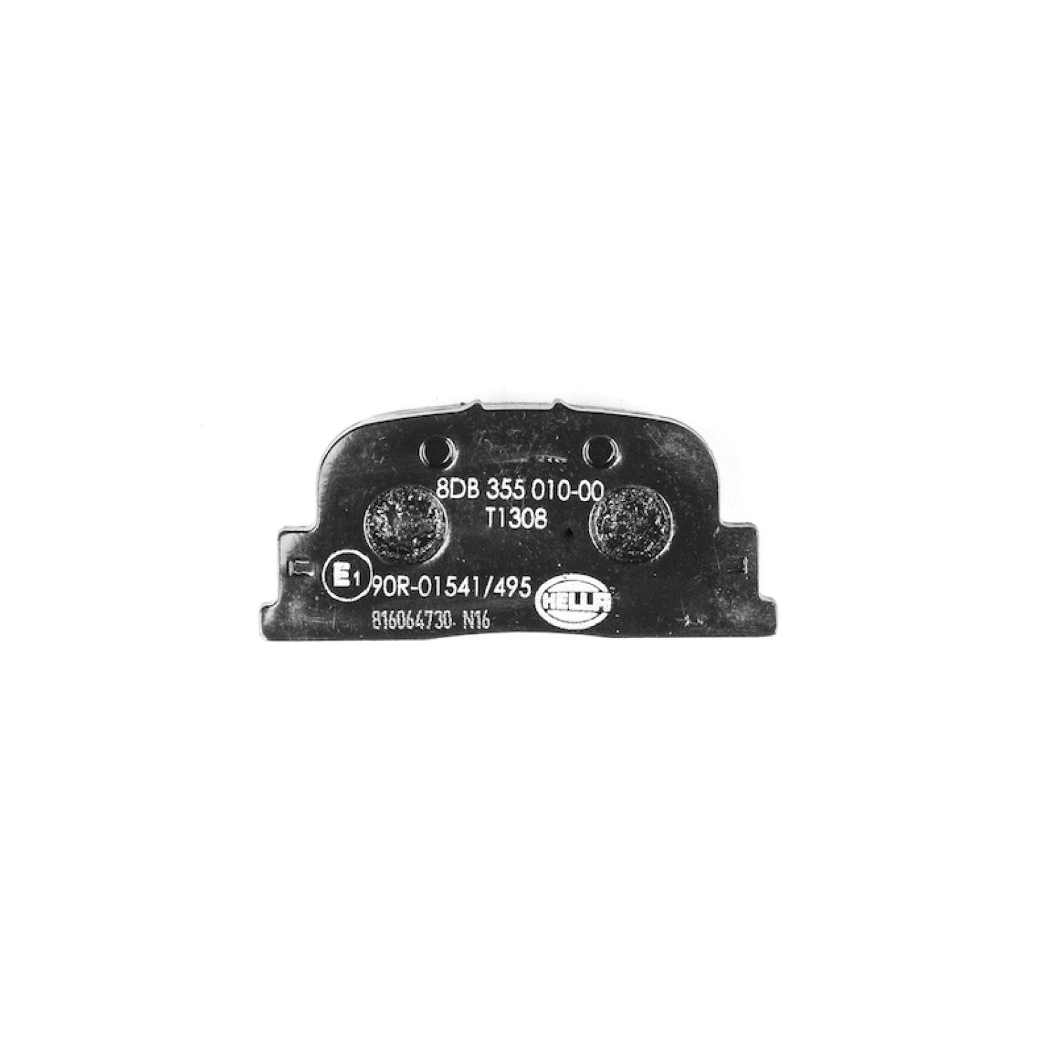 Hella Pagid 355010001 - Disc Brake Pad Hella Pagid 355010001 Disc Brake Pad product image 1 of 3