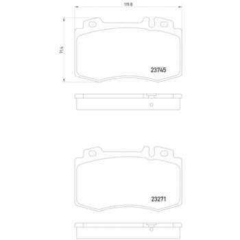 Hella Pagid 355010101 Disc Brake Pad product image 4 of 4