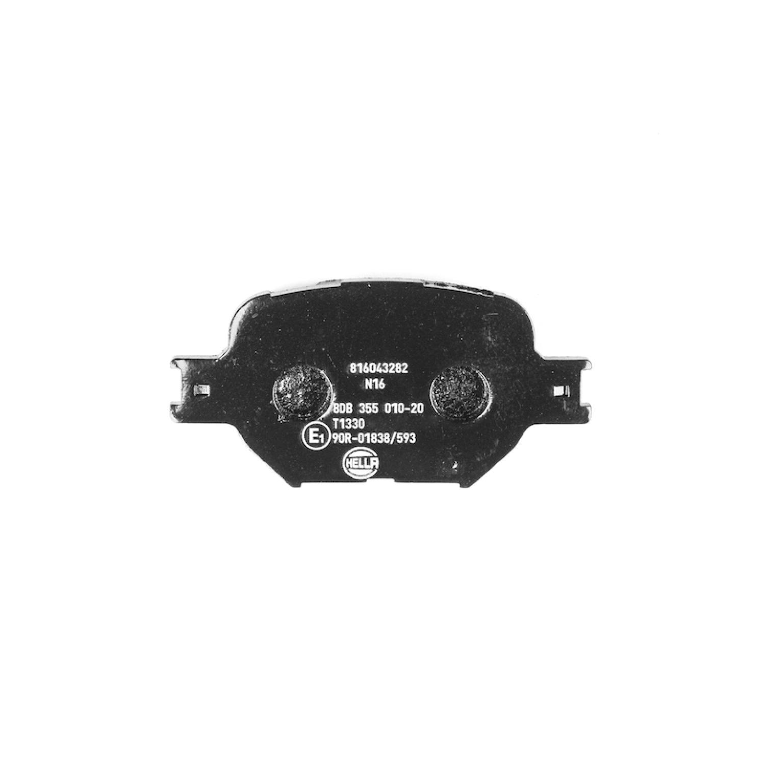 Hella Pagid 355010201 - Disc Brake Pad Hella Pagid 355010201 Disc Brake Pad product image 1 of 3