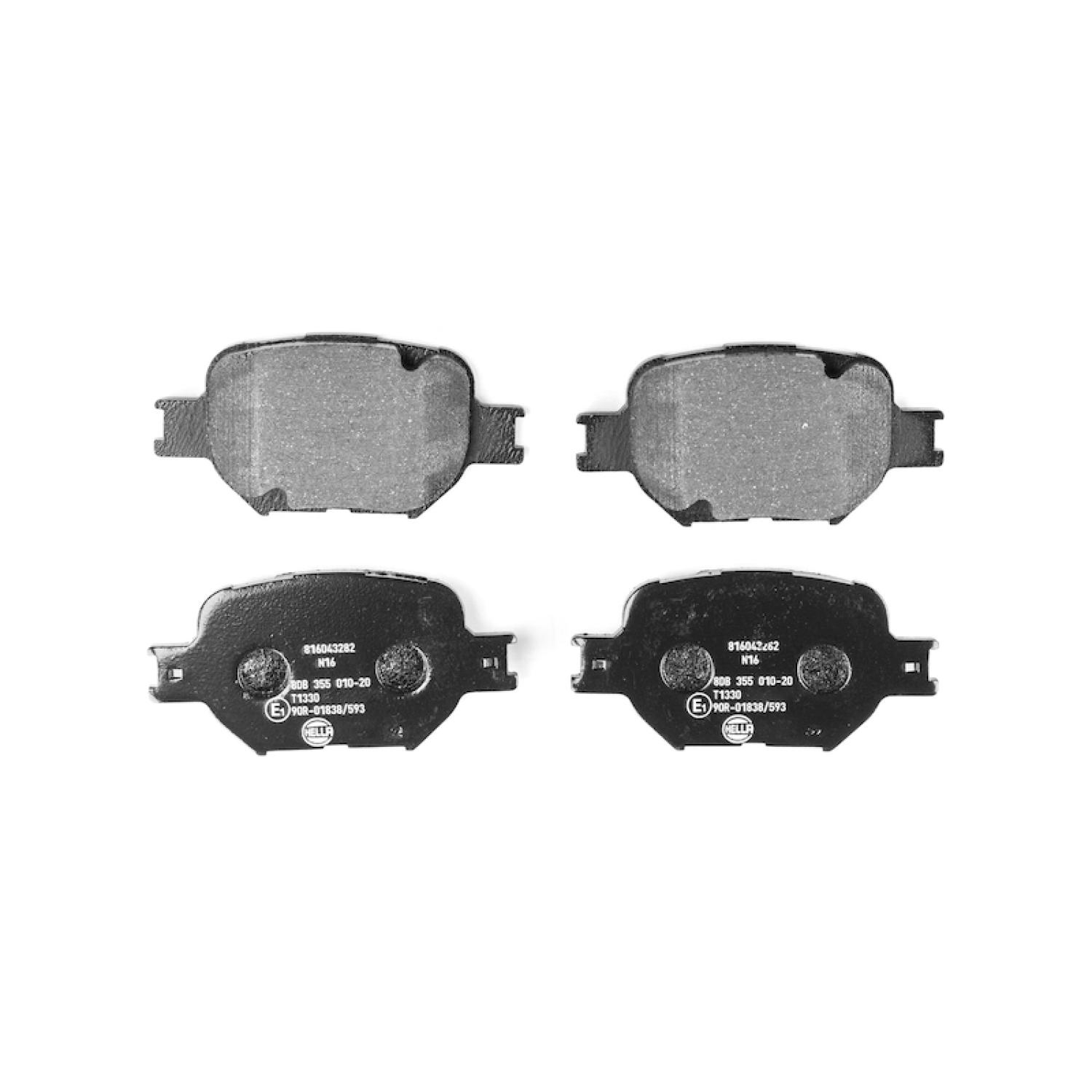 Hella Pagid 355010201 - Disc Brake Pad Hella Pagid 355010201 Disc Brake Pad product image 2 of 3