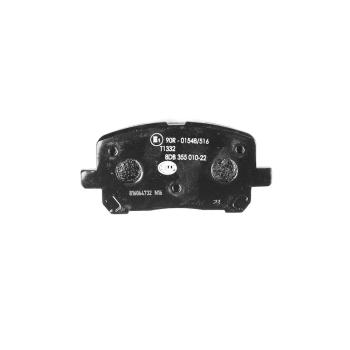 Hella Pagid 355010221 Disc Brake Pad product image 1 of 3