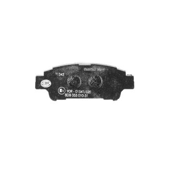 Hella Pagid 355010311 Disc Brake Pad product image 1 of 3