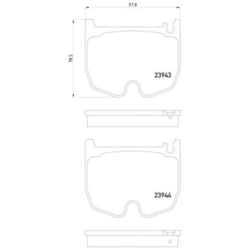 Hella Pagid 355010381 Disc Brake Pad product image 4 of 4