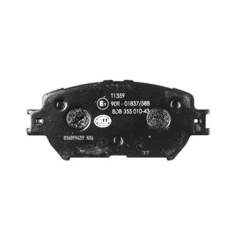 Hella Pagid 355010431 Disc Brake Pad product image 1 of 3