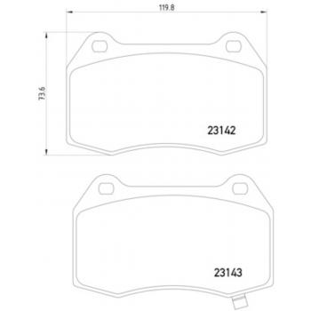 Hella Pagid 355010681 - Disc Brake Pad Hella Pagid 355010681 Disc Brake Pad product image 1 of 2