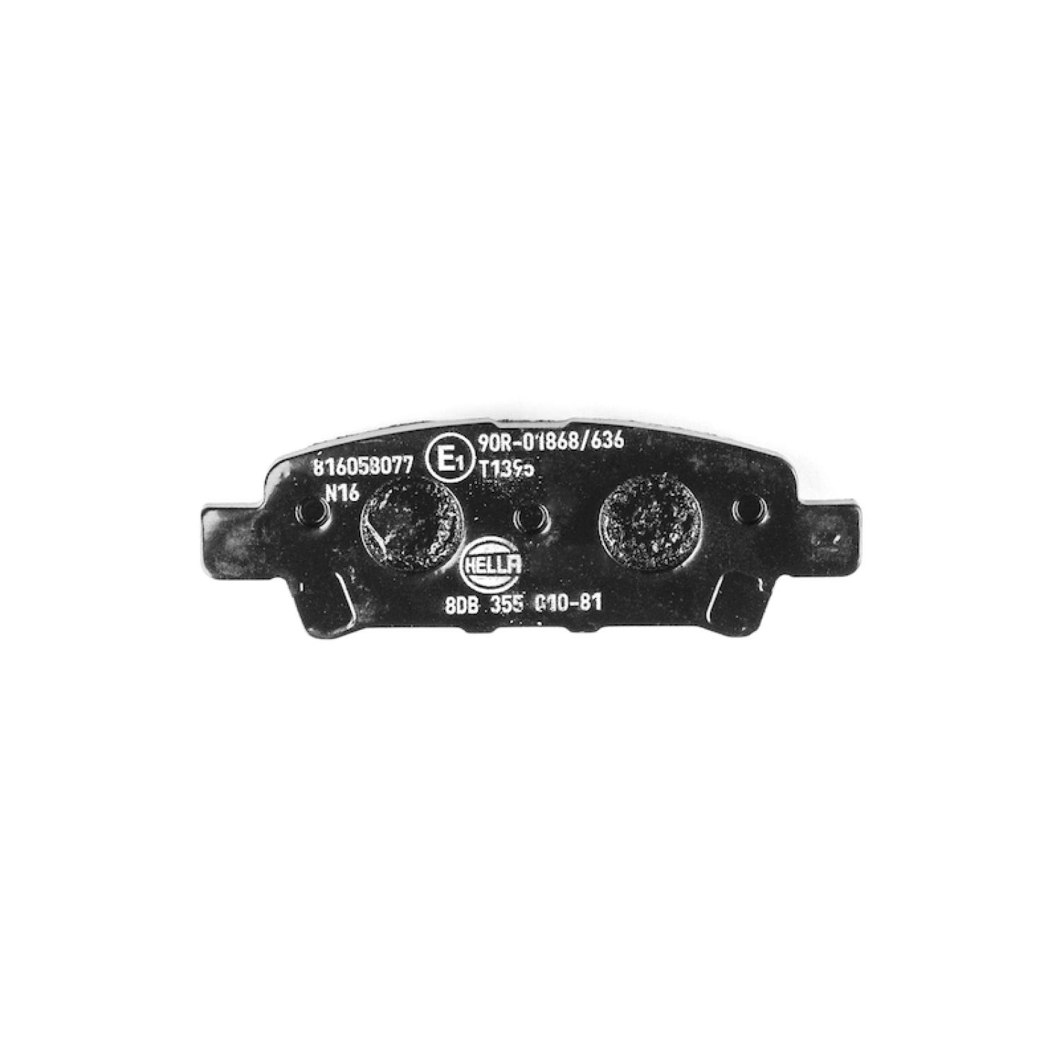 Hella Pagid 355010811 - Disc Brake Pad Hella Pagid 355010811 Disc Brake Pad product image 1 of 3