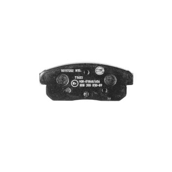 Hella Pagid 355010891 Disc Brake Pad product image 1 of 3